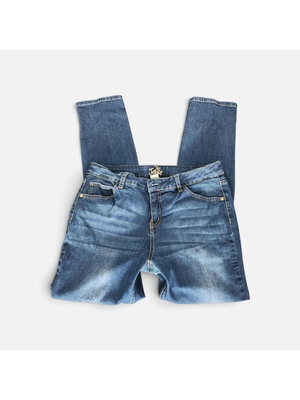 Justice Women's Blue and Navy Jeans